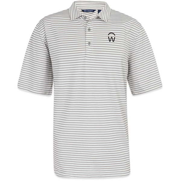 Cutter & Buck Virtue Eco Pique Stripe Recycled Men